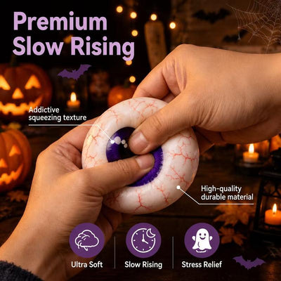 6-Pack Halloween Mystery Dumpling Squishy Toys: Spooky Surprise Box