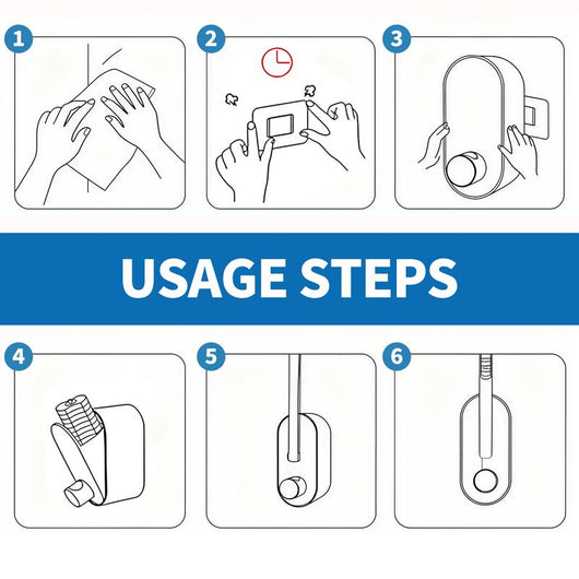Disposable Toilet Brush Kit with Cleaning Refill Heads: Toss-Away Clean