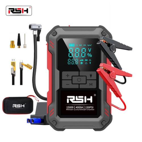 RSH 15000mAh Jump Starter & Tire Inflator
