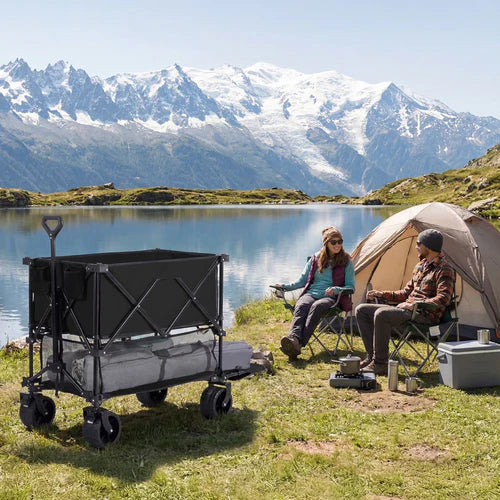 Mayvn© DeckWagon: Two-Deck Folding Utility Wagon.