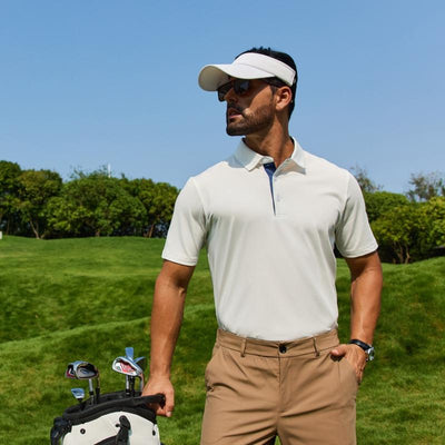3-Pack Men's Stretch Performance Polo Shirts: Under $7 Each