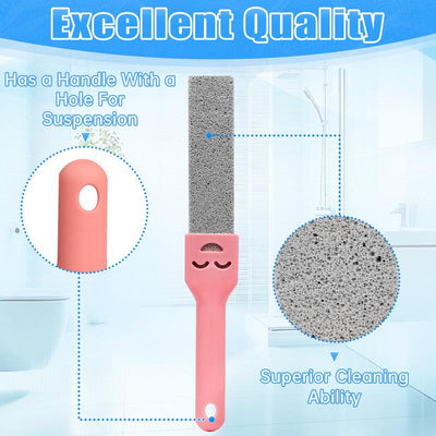 12-Pack Pumice Stone Toilet Ring Cleaners: Hard-Water Eraser