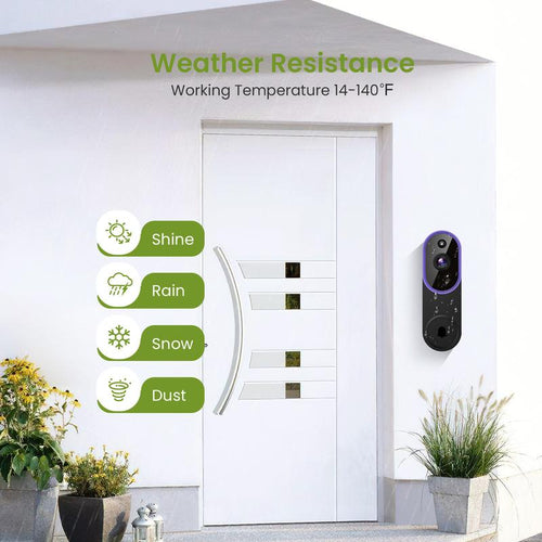 Wireless Doorbell Camera: 1080P