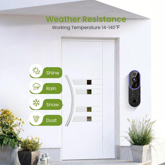 Wireless Doorbell Camera: 1080P