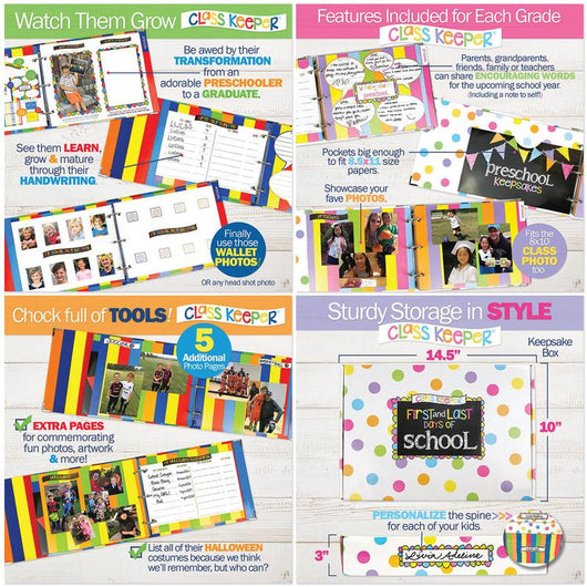 Class Keeper® School Days Memory Book: No-Scrapbook Keepsake