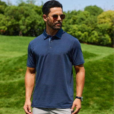 3-Pack Men's Stretch Performance Polo Shirts: Under $7 Each