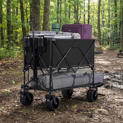 Mayvn© DeckWagon: Two-Deck Folding Utility Wagon.