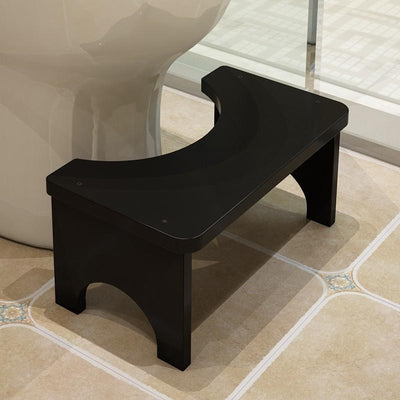 Bamboo Toilet Footstool: Natural Squat Position Support